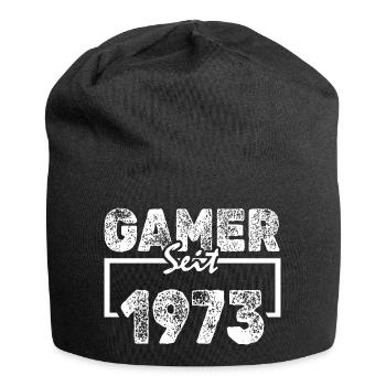 Gamer 1973 - Jersey Beanie - black - Front