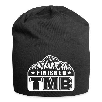 TMB Trek Alps Finisher Hiker Gift - Jersey Beanie - black - Front