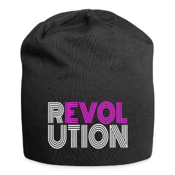 Revolution Uprising Antifa Demonstration Demo - Jersey Beanie - black - Front