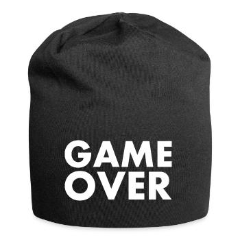 Game over - Bonnet en jersey - noir - Devant