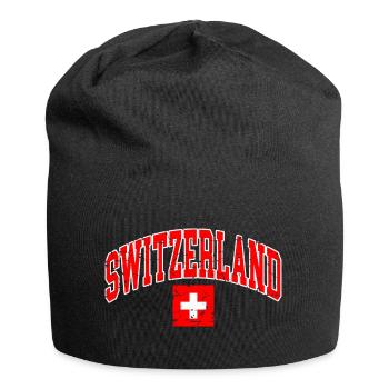 Switzerland - Jersey Beanie - black - Front