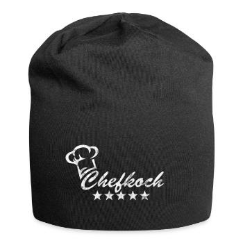 Chef Star Chef Chef's Hat 5 Star Chef Grunge - Jersey Beanie - black - Front