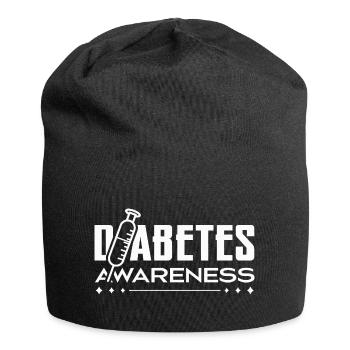Diabetes Awareness month - Bonnet en jersey - noir - Devant