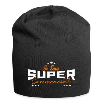 Super commercial - Bonnet en jersey - noir - Devant