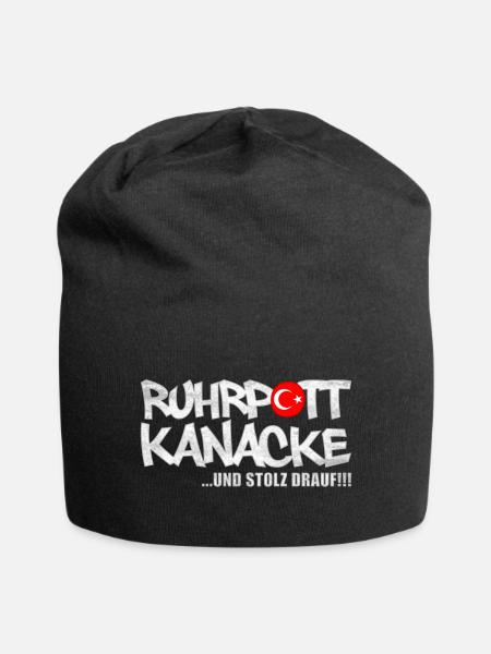 Ruhrpott Kanacke - Jersey-Beanie - Schwarz