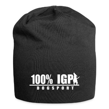 100 IGP White - Jersey-Beanie - Schwarz - Vorne