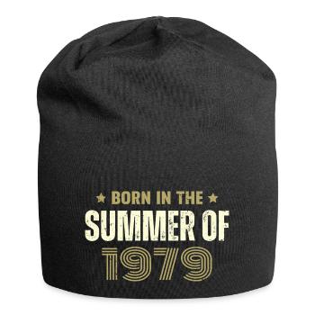 Jahrgang 1979 Jahrgang 1979 Geburtstagsgeschenk - Jersey-Beanie - Schwarz - Vorne
