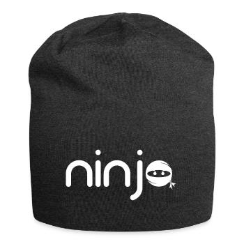 Ninja - Jersey-Beanie - Anthrazit - Vorne