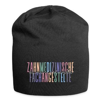 examinierte Zahnmedizinische Fachangestellte - Jersey-Beanie - Schwarz - Vorne