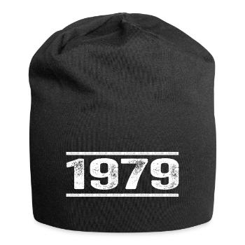 1979 Retro 1979 Geburtstag 1979 Vintage 1979 - Jersey-Beanie - Schwarz - Vorne