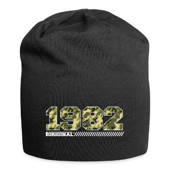 Cadeau d’anniversaire 1982 Vintage 1982 Army - Bonnet en jersey - noir - Devant
