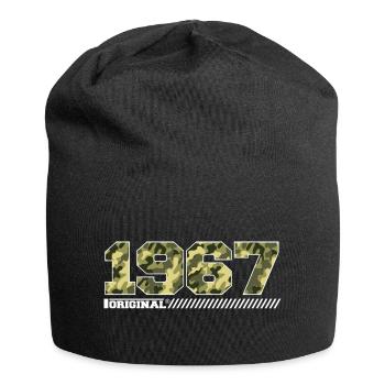 Cadeau Anniversaire 1967 Vintage 1967 Armée - Bonnet en jersey - noir - Devant