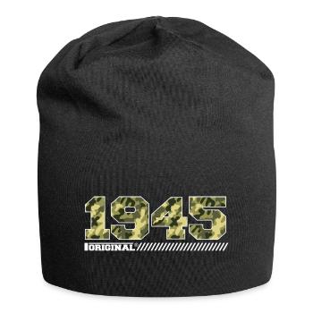 Cadeau d’anniversaire 1945 Vintage 1945 Armée - Bonnet en jersey - noir - Devant