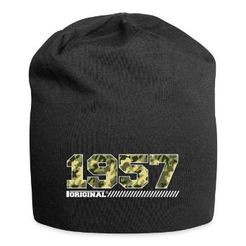 Cadeau d’anniversaire 1957 Vintage 1957 Army - Bonnet en jersey - noir - Devant