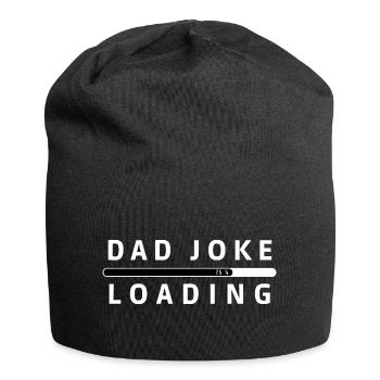 Papa-Witz-Laden - Jersey-Beanie - Schwarz - Vorne