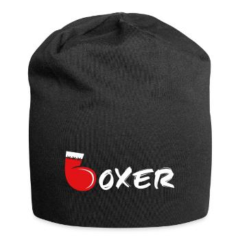 Boxer - Jersey Beanie - black - Front