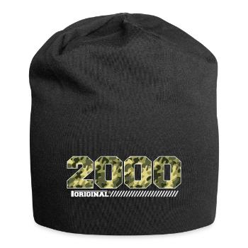 Cadeau Anniversaire 2000 Vintage 2000 Armée - Bonnet en jersey - noir - Devant