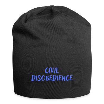 Civil disobedience - Jersey Beanie - black - Front