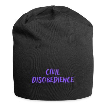 Civil disobedience - Jersey Beanie - black - Front
