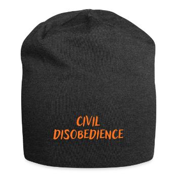 Civil disobedience - Jersey Beanie - charcoal grey - Front