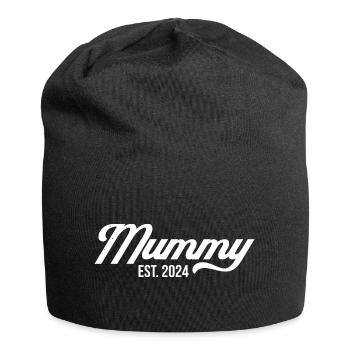 Mummy Est 2024 - Jersey Beanie - black - Front