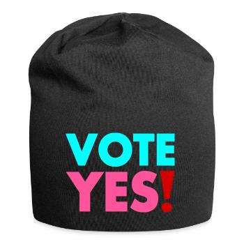 Vote yes - Bonnet en jersey - noir - Devant