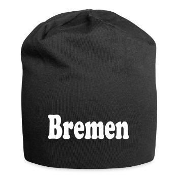 Brême - Bonnet en jersey - noir - Devant