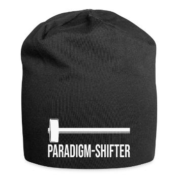 Renforcez votre parcours : Paradigm Shifter - Bonnet en jersey - noir - Devant