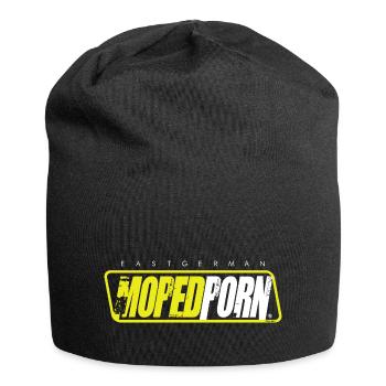 Simson - Eastgerman - MOPEDPORN - Jersey-Beanie - Schwarz - Vorne