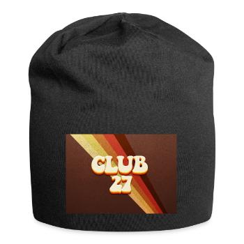 Club 27 - Bonnet en jersey - noir - Devant