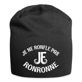 papa renfleur - Bonnet en jersey - noir - Devant