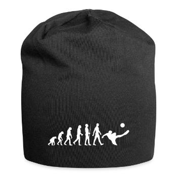 Fußball - Evolution - Jersey-Beanie - Schwarz - Vorne