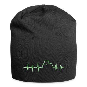 Heartbeat - Bauer - Edition vert - Bonnet en jersey - noir - Devant