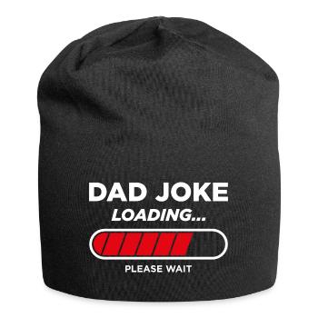 Papa Witz laden - Jersey-Beanie - Schwarz - Vorne