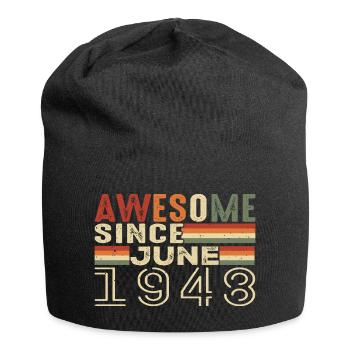 Juni 1948 Original 1948 Jubiläum 1948 Juni 1948 - Jersey-Beanie - Schwarz - Vorne