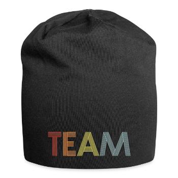 Équipe - Bonnet en jersey - noir - Devant