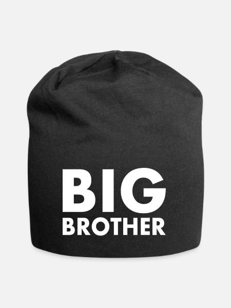 Big brother - Jersey-Beanie - Schwarz
