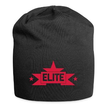 Elite - Jersey-Beanie - Schwarz - Vorne