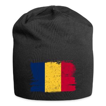 Chad Flag Flag Peace Vintage - Jersey Beanie - black - Front