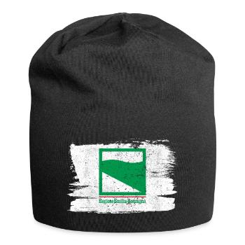 Emilia Romagna Flag Italy Flag Peace Vintage - Jersey Beanie - black - Front
