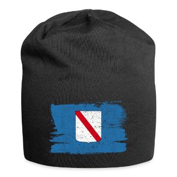 Campanie Drapeau Italie Drapeau Paix Vintage - Bonnet en jersey - noir - Devant