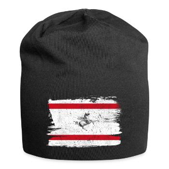 Tuscany Flag Flag Italy Peace Vintage - Jersey Beanie - black - Front
