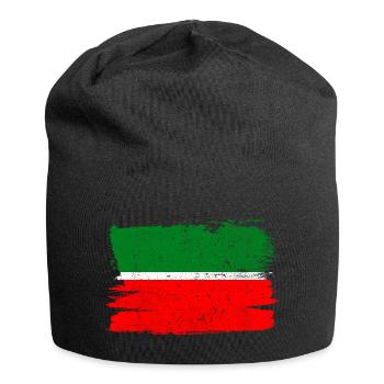 Tatarstan Flag Flag Peace Vintage - Jersey Beanie - black - Front