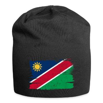 Namibia Flag Flag Peace Vintage - Jersey Beanie - black - Front