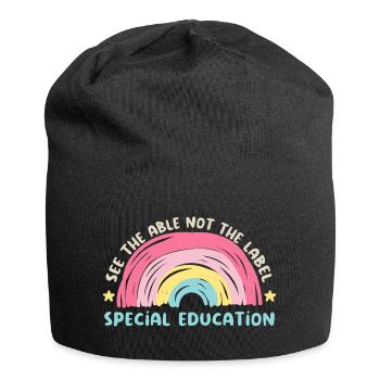 See The Able Not The Label Special Education - Jersey Beanie - black - Front