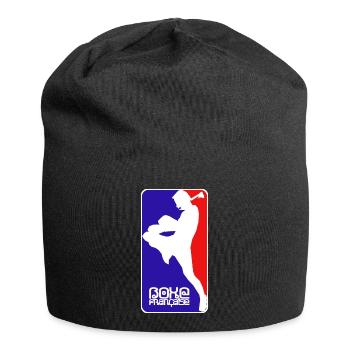 boxe française - Bonnet en jersey - noir - Devant