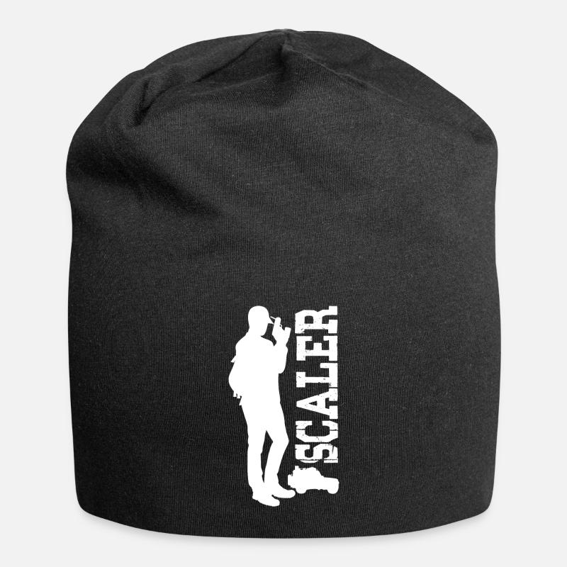 Scaler Crawler - Jersey Beanie - black