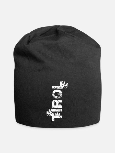 Tirol - Jersey-Beanie - Schwarz