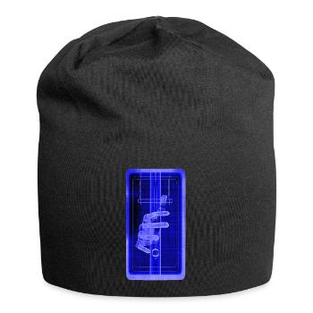 VENTRILOCUO - Bonnet en jersey - noir - Devant