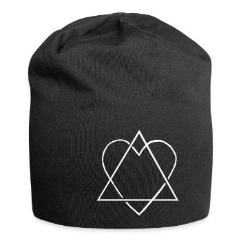 Adoption Symbol Adopt Foster Adopted Child - Jersey-Beanie - Schwarz - Vorne